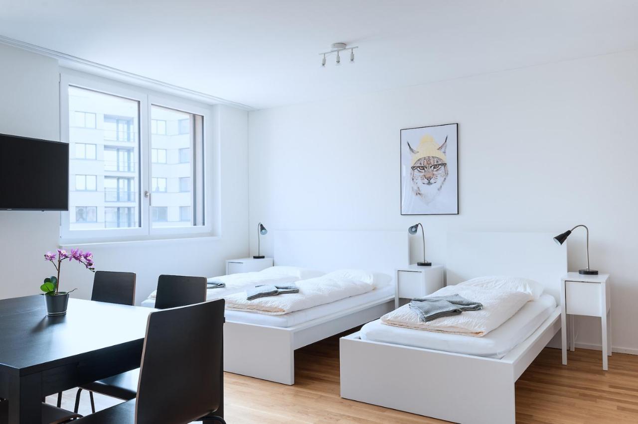 Hitrental Messe Apartments Basel Exteriör bild